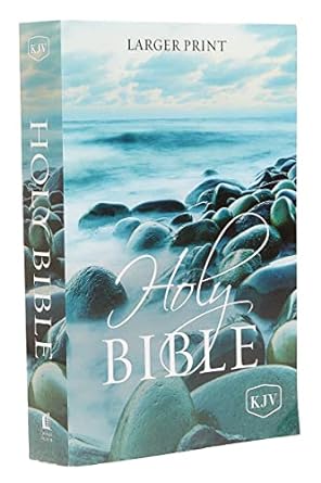 KJV Holy Bible, Larger Print, Paperback