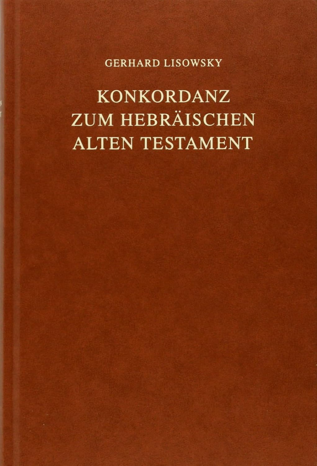 Concordance to Hebrew OT 5231