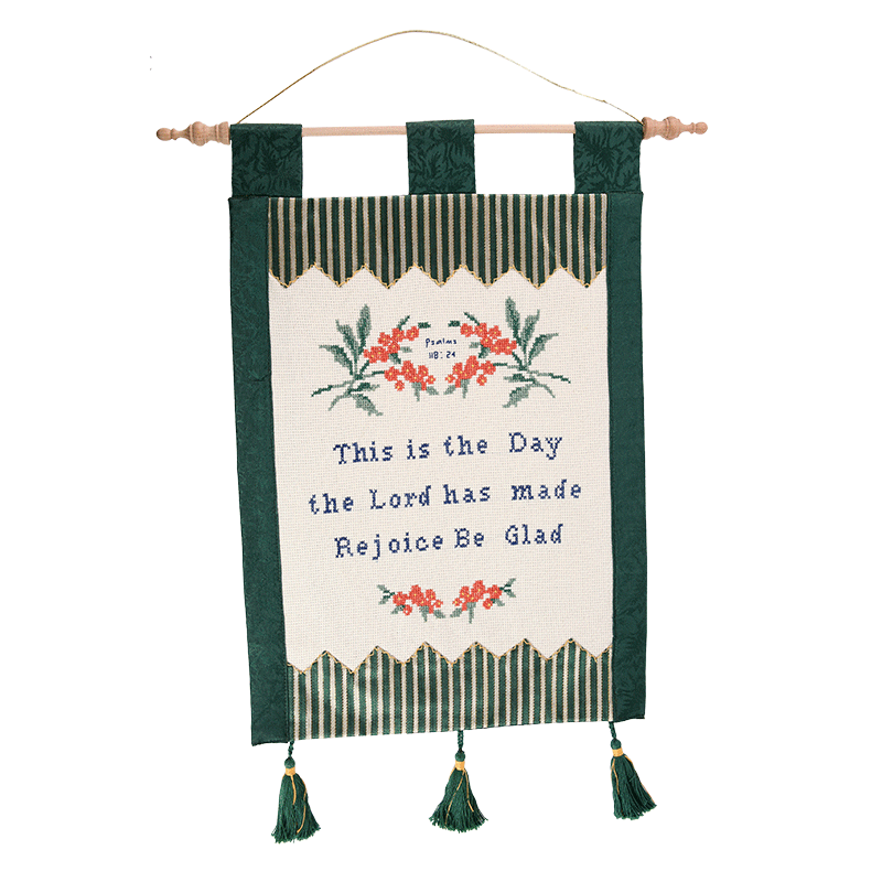 This is the Day the Lord has Made – Cross stitch