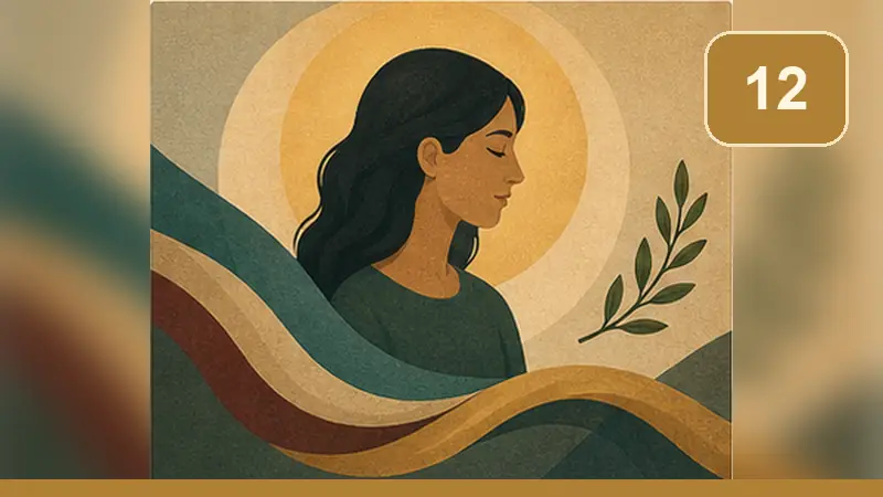 رسم تعبيري للسؤال 12: هل يغفر الله لي بعد كل ما فعلته؟