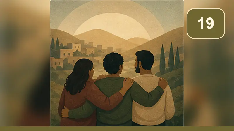 رسم تعبيري للسؤال 19: ما هو الحب الحقيقي؟