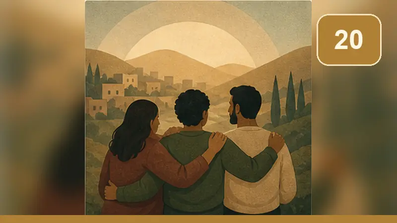 رسم تعبيري للسؤال 20: كيف أبني علاقة صحية؟