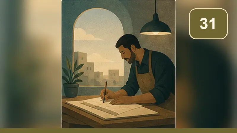 رسم تعبيري للسؤال 31: كيف يعرّف الكتاب المقدس النجاح والفشل؟